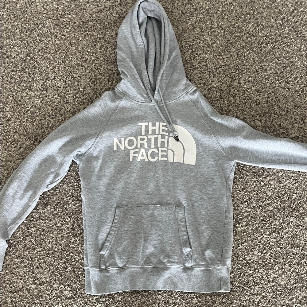 The North Face Light Gray Hoodie